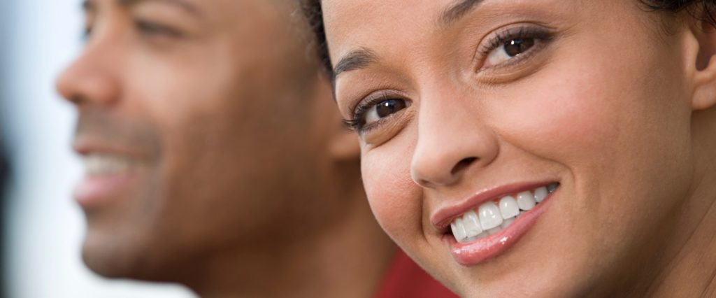 smiling woman