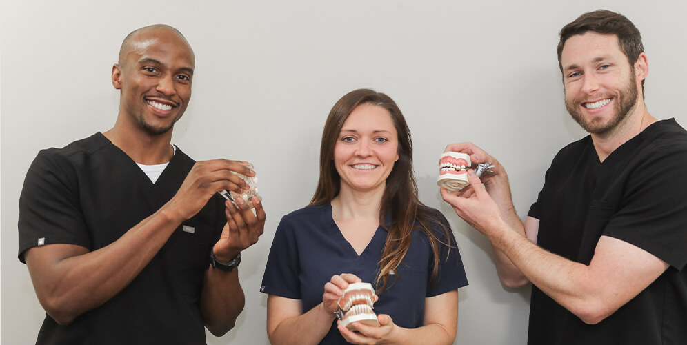 the dentists at Gastonia Family Dentistry